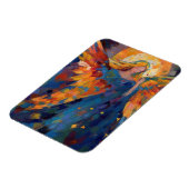 Ein farbenfroher Engel Magnet (Linke Seite)