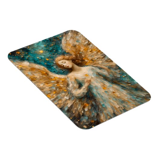 Ein farbenfroher Engel Magnet (Rechte Seite)