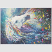 Ein farbenfroher Fluss Seidenpapier (Vorderseite)