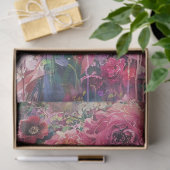 Ein farbenfroher Fluss Seidenpapier (Geschenk)