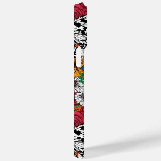 Ein farbenfroher Garten Case-Mate iPhone Hülle (Rückseite / Rechts)