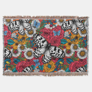 Ein farbenfroher Garten Decke