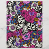 Ein farbenfroher Garten II (Rückseite)