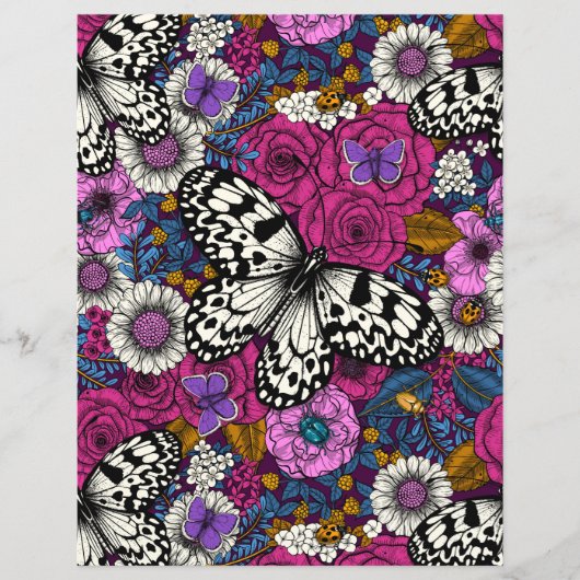 Ein farbenfroher Garten II (Vorderseite)