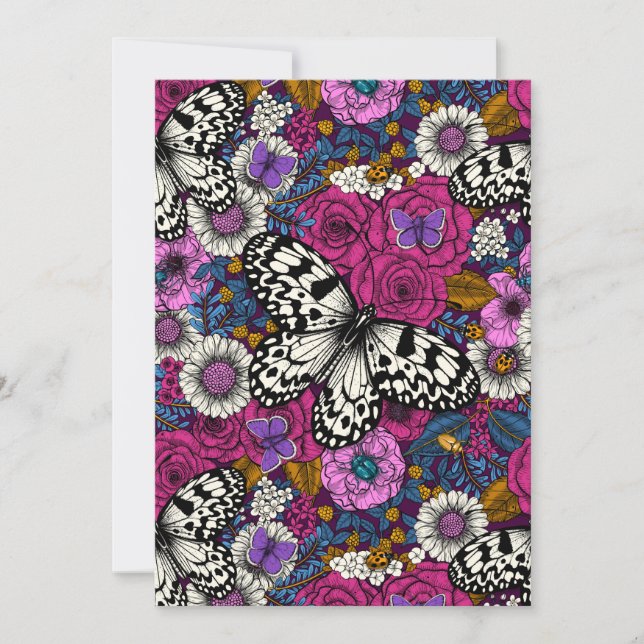 Ein farbenfroher Garten II (Vorderseite)