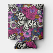 Ein farbenfroher Garten II Dosenkühler (Vorderseite)