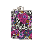 Ein farbenfroher Garten II Flachmann (Links)