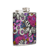 Ein farbenfroher Garten II Flachmann (Rechts)