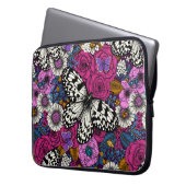 Ein farbenfroher Garten II Laptopschutzhülle (Vorderseite Links)