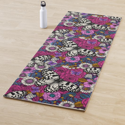 Ein farbenfroher Garten II Yogamatte (Beispiel)