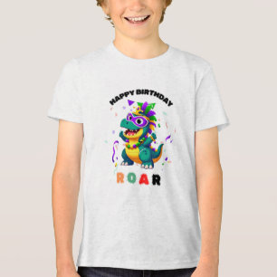 Ein farbenfroher Geburtstagskarte-T - Shirt