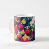 ein farbenfroher Pokaldruck.. Kaffeetasse (Vorderseite Links)