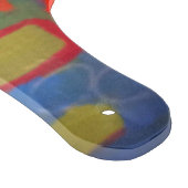 Ein farbenfroher Schneidebrett (Ecke)