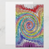 Ein farbenfroher Spritzer Briefpapier (Vorne/Hinten)