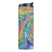 Ein farbenfroher Spritzer Thermosbecher (Nach links gedreht)