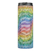 Ein farbenfroher Spritzer Thermosbecher (Rückseite)