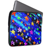 Ein farbenfroher Sternenhimmel. Jetzt kaufen Laptopschutzhülle (Vorne Rechts)
