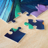Ein farbenfroher Vogel Puzzle (Seite)
