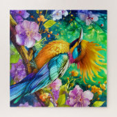 Ein farbenfroher Vogel Puzzle (Horizontal)