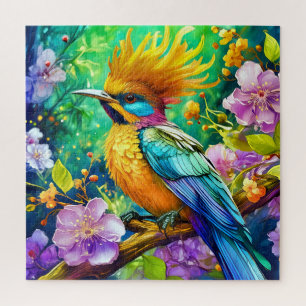 Ein farbenfroher Vogel Puzzle