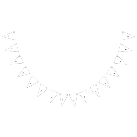 Ein farbenfroher Wandaufkleber mit einem aufwändig Wimpelkette (Alle)