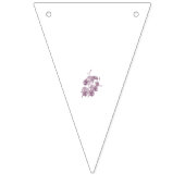 Ein farbenfroher Wandaufkleber mit einem faszinier Wimpelkette (Zweite Fahne)