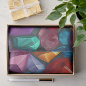 Ein farbiges Design der Gem-Serie 2 Seidenpapier (Geschenk)