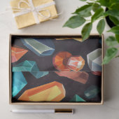 Ein farbiges Design der Gem-Serie 3 Seidenpapier (Geschenk)