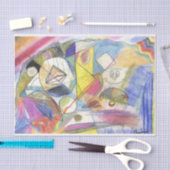 ein farbiges Gewebe Seidenpapier (Handwerk)