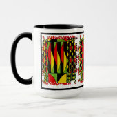 Ein Farbschimmer in der Rhythmus-Tasse Tasse (Links)