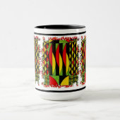 Ein Farbschimmer in der Rhythmus-Tasse Tasse (Zentrum)