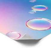 Ein Farbspektrum widerspiegeln Poster (Ecke)