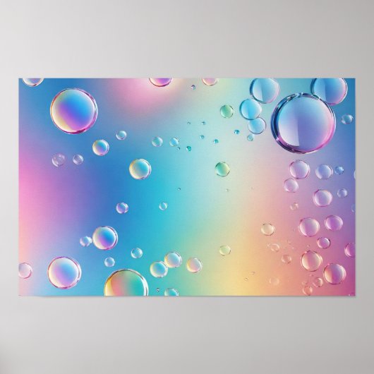 Ein Farbspektrum widerspiegeln Poster (Vorne)