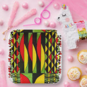 Ein Farbtupfer mit Rhythmus Pappteller (Party)