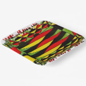 Ein Farbtupfer mit Rhythmus Pappteller (Gewinkelt)