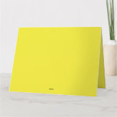 Ein Farbverlauf, der von Gelb zu Orange, Kreatin Karte (Rückseite)