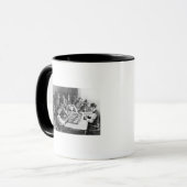 Ein Faro-Spiel in El Paso Tasse (Vorderseite Links)