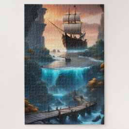 Ein faszinierender Höhleneingang Puzzle