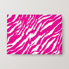 Ein faszinierendes Blumenmuster in Rosa und Weiß,  Button