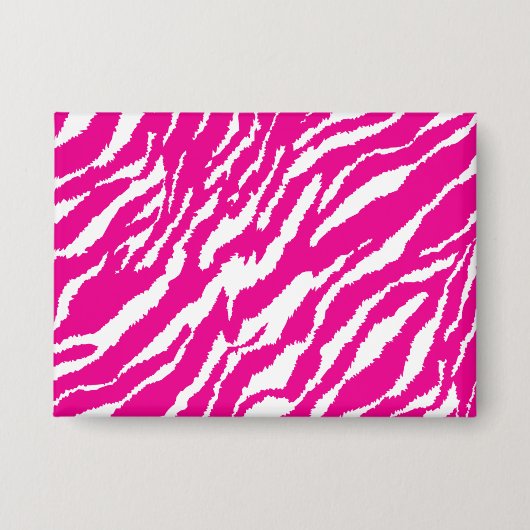 Ein faszinierendes Blumenmuster in Rosa und Weiß,  Button (Vorderseite)