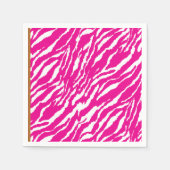 Ein faszinierendes Blumenmuster in Rosa und Weiß,  Serviette (Vorderseite)