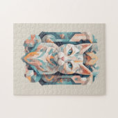Ein faszinierendes Katzenpuzzle mit komplizierten Puzzle (Horizontal)