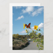 Ein faszinierendes Spektakel Einladung (Vorne/Hinten)