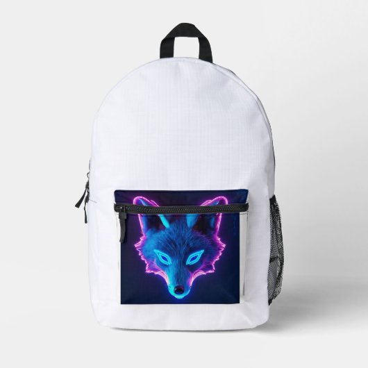 Ein faszinierendes Tierdesign Bedruckter Rucksack (Vorderseite)