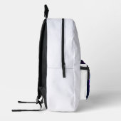 Ein faszinierendes Tierdesign Bedruckter Rucksack (Links)
