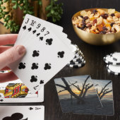 Ein fauler Sonnenaufgang Spielkarten (In Situ)