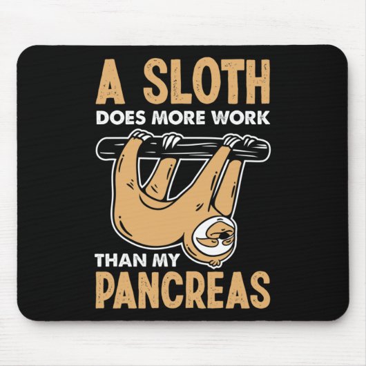 Ein Faultier funktioniert besser als meine Pankrea Mousepad (Vorne)