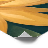 Ein Faultier in der frühen Nacht Poster (Ecke)