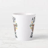 "Ein Faultier ist mein Geist Milchtasse (Vorderseite)