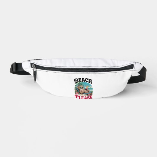 Ein Faultier Wildtier Müde Bauchtasche (Vorderseite)